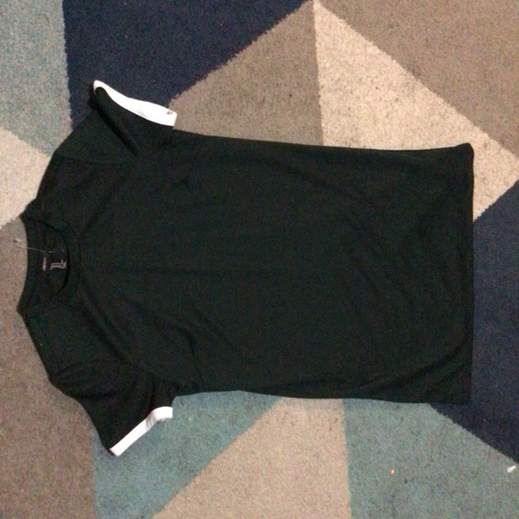 Green Knitted T-shirt Dress - Picture 5 of 8